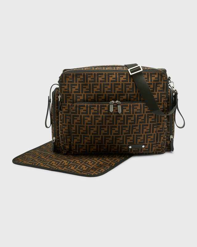Monogram Diaper Bag W/ Changing Pad